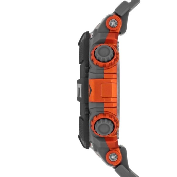 ARMITRON Men's Orange/Gray Digital Chronograph Sport Watch - Picture 2 of 3